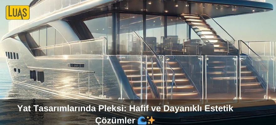 Deniz Taşıtlarında Pleksi Kullanımı: Hafif, Dayanıklı ve Şık Çözümler